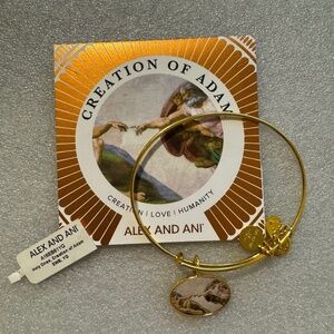 Alex and Ani - Holy Ones - Creation of Adam - Bracelet with Charms